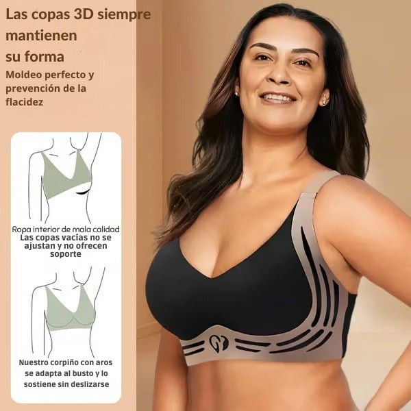 Comprá 1 y Llevate 2 - Corpiño Push-Up Sin Aros Reafirmante